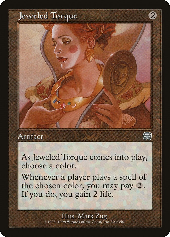 Image for Jeweled Torque (301) [Mercadian Masques] - Magic: The Gathering