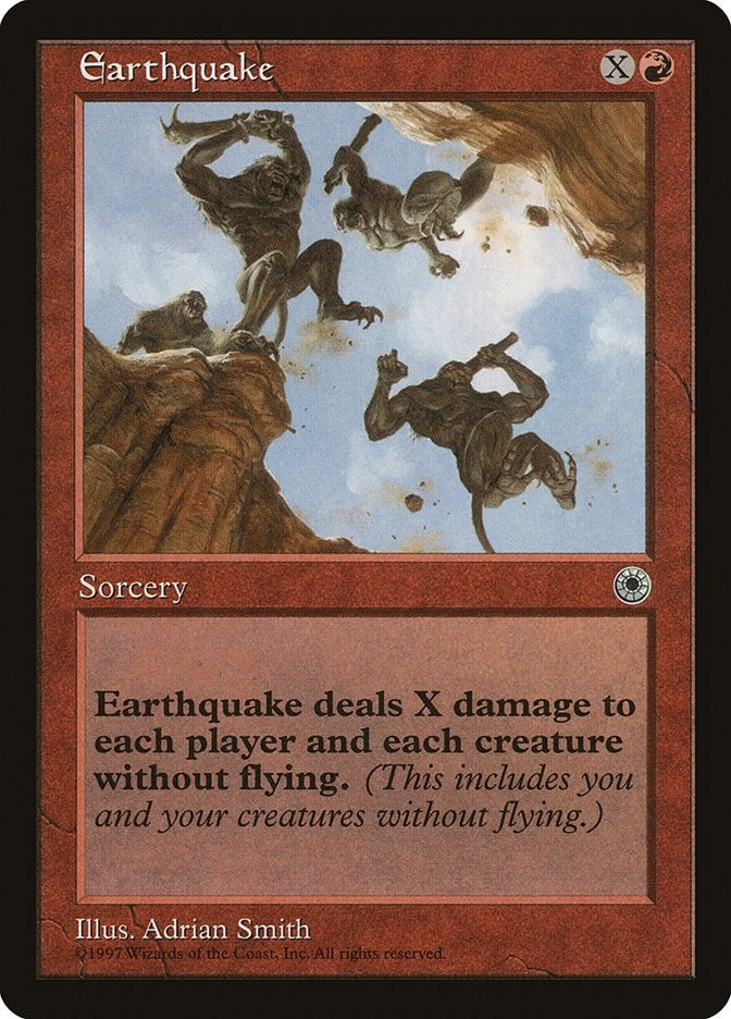Image for Earthquake [Portal] - Magic: The Gathering