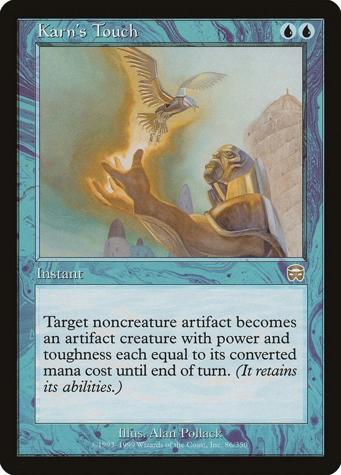 Image for Karn's Touch (86) [Mercadian Masques] - Magic: The Gathering