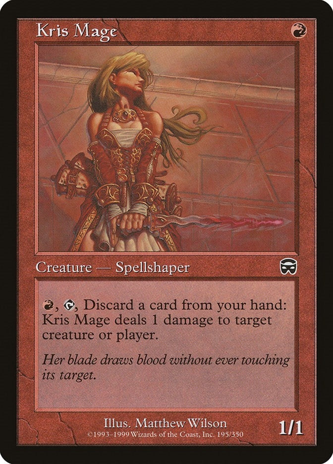 Image for Kris Mage (195) [Mercadian Masques] - Magic: The Gathering