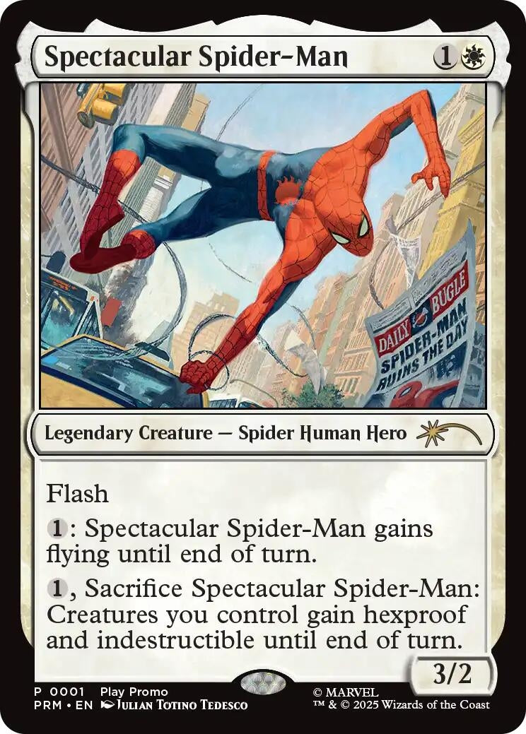 Image for Spectacular Spider-Man (1) [Play Promos] - Magic: The Gathering