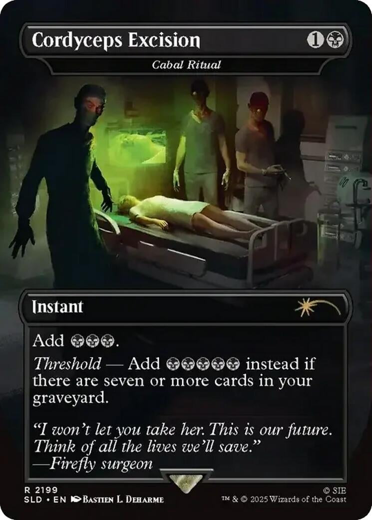 Image for Cordyceps Excision - Cabal Ritual (2199) [Secret Lair Drop Series] - Magic: The Gathering