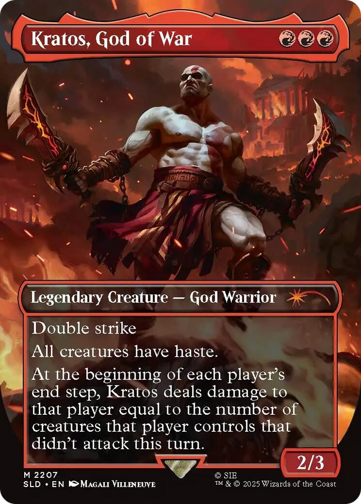 Kratos, God of War (2207) [Secret Lair Drop Series]