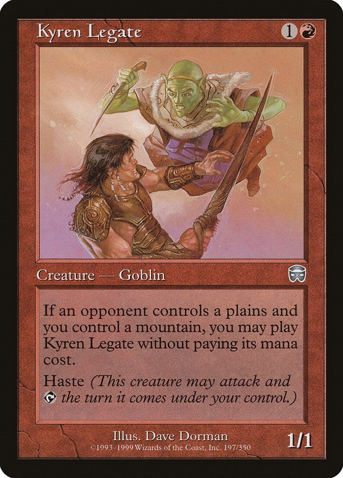 Image for Kyren Legate (197) [Mercadian Masques] - Magic: The Gathering
