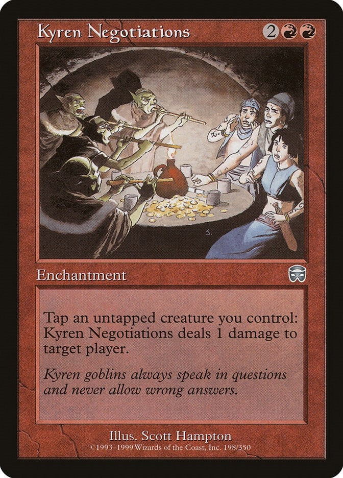 Image for Kyren Negotiations (198) [Mercadian Masques] - Magic: The Gathering
