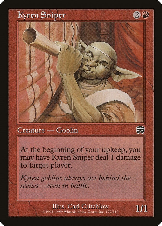 Image for Kyren Sniper (199) [Mercadian Masques] - Magic: The Gathering