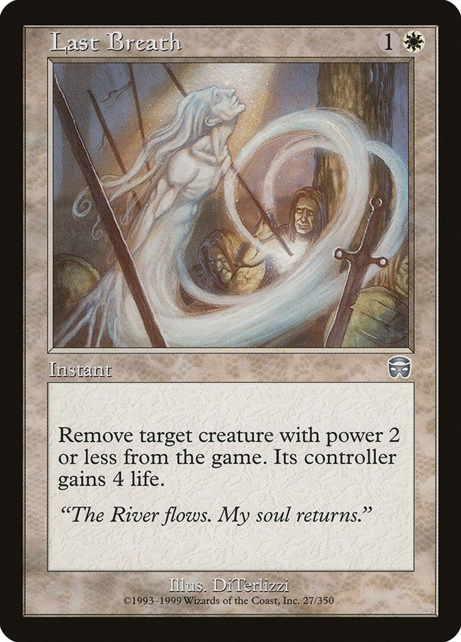 Image for Last Breath (27) [Mercadian Masques] - Magic: The Gathering