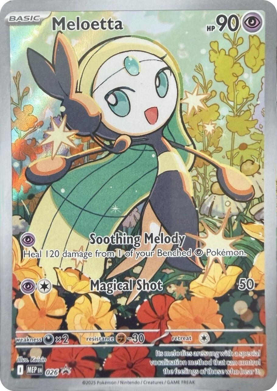 Image for Meloetta - 026 (026) [ME: Mega Evolution Promo] - Pokemon
