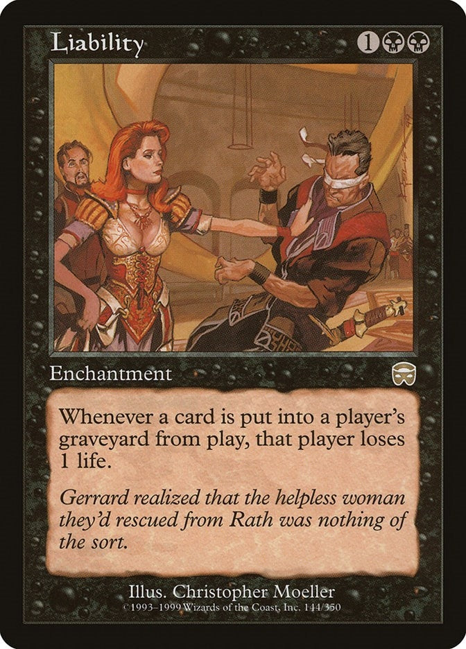 Image for Liability (144) [Mercadian Masques] - Magic: The Gathering