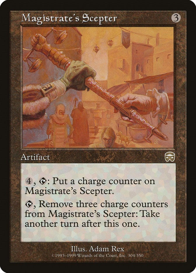 Image for Magistrate's Scepter (304) [Mercadian Masques] - Magic: The Gathering