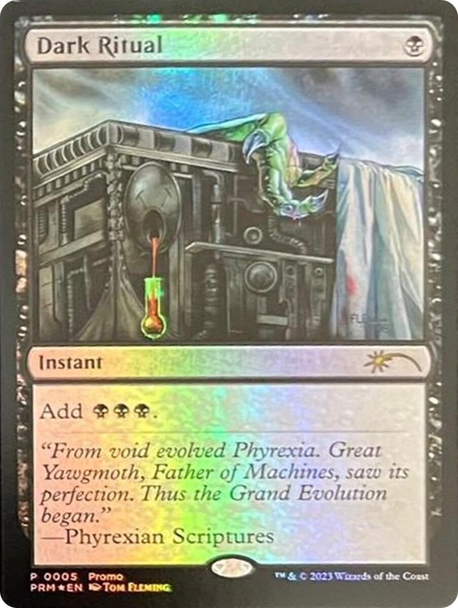 Image for Dark Ritual (Graphic Novel Insert) (5) [Media Promos] - Magic: The Gathering
