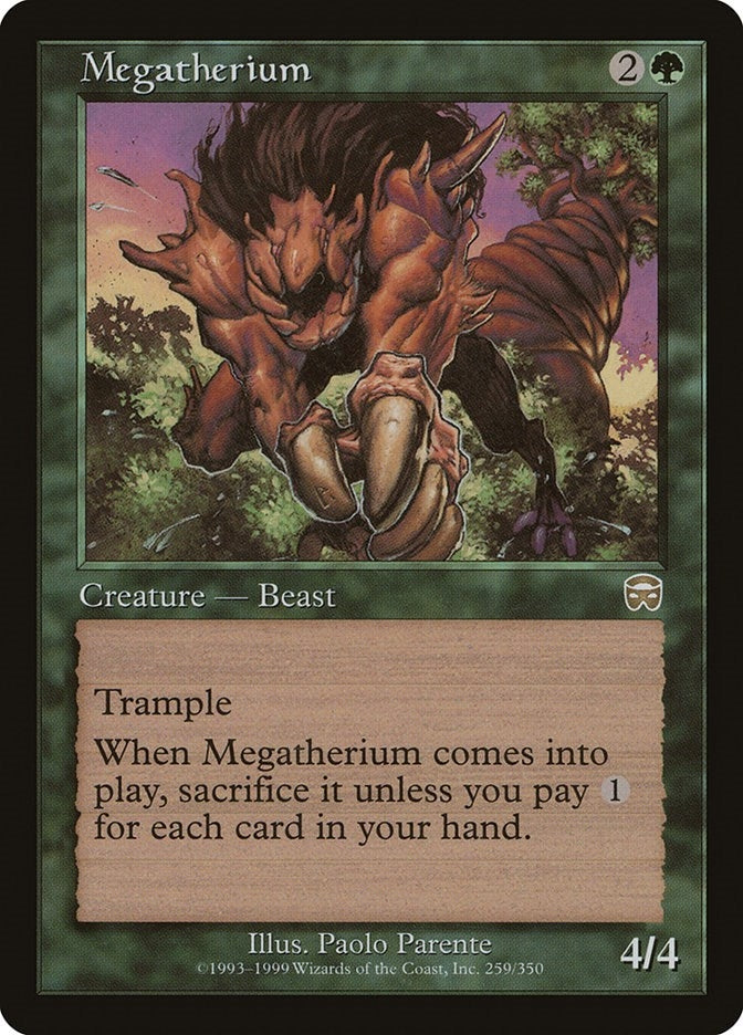 Image for Megatherium (259) [Mercadian Masques] - Magic: The Gathering
