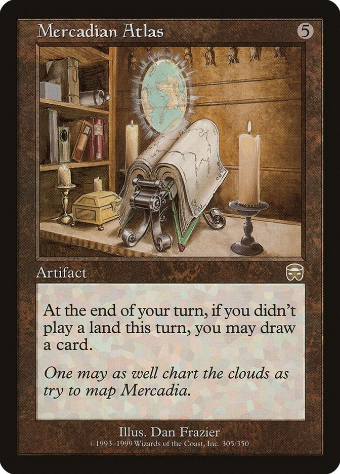 Image for Mercadian Atlas (305) [Mercadian Masques] - Magic: The Gathering