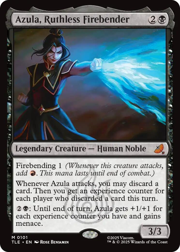 Image for Azula, Ruthless Firebender (101) [Avatar: The Last Airbender: Eternal-Legal] - Magic: The Gathering