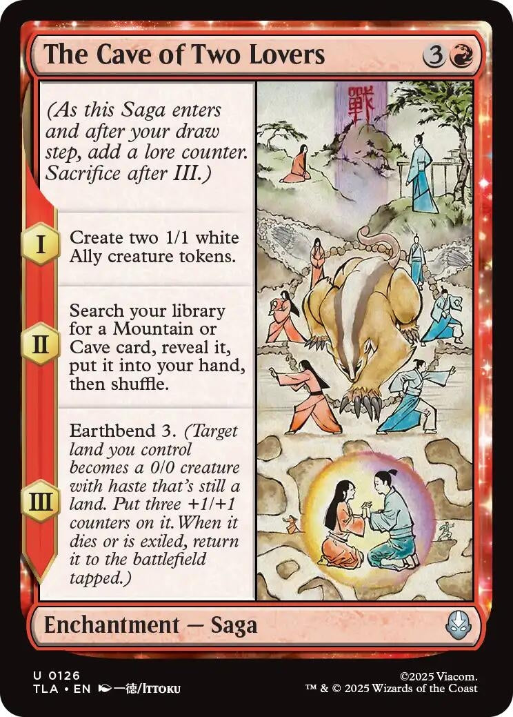 Image for The Cave of Two Lovers (126) [Avatar: The Last Airbender] - Magic: The Gathering