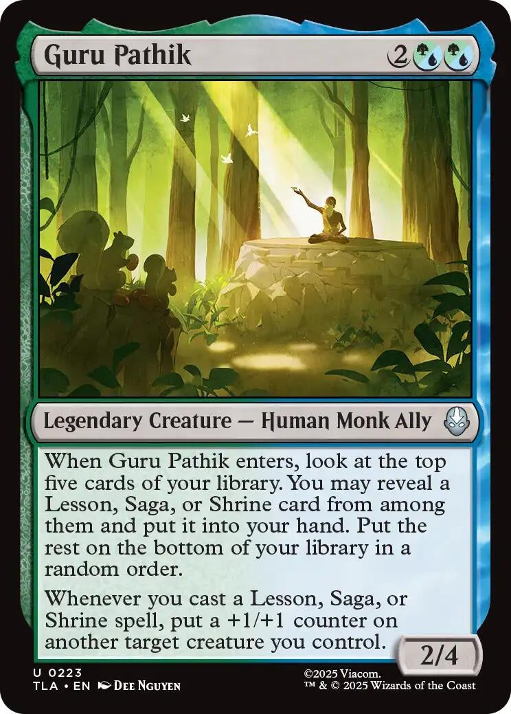 Image for Guru Pathik (223) [Avatar: The Last Airbender] - Magic: The Gathering
