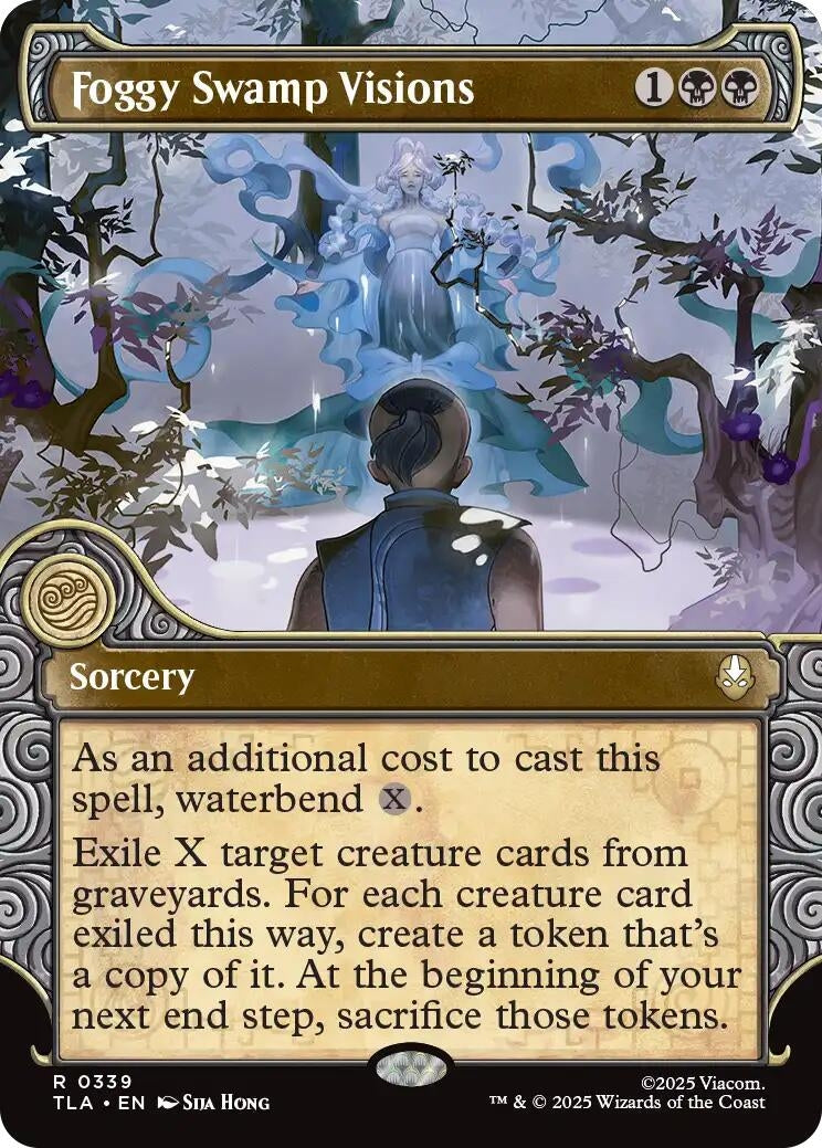 Image for Foggy Swamp Visions (Showcase) (339) [Avatar: The Last Airbender] - Magic: The Gathering