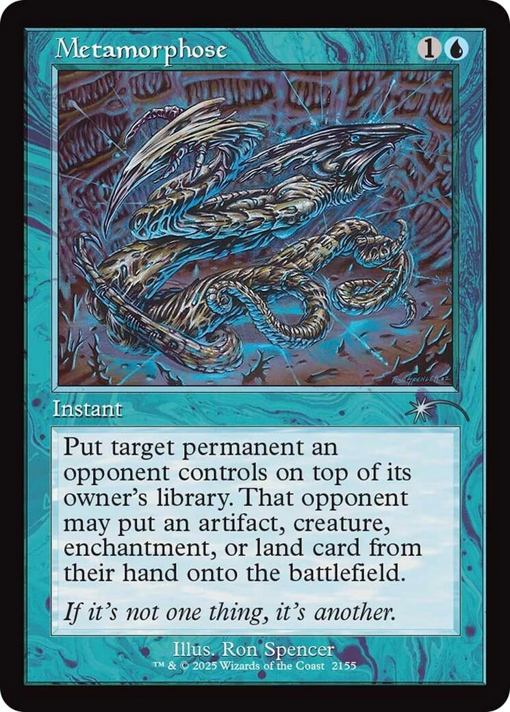 Image for Metamorphose (Retro Frame) (2155) [Secret Lair Drop Series] - Magic: The Gathering