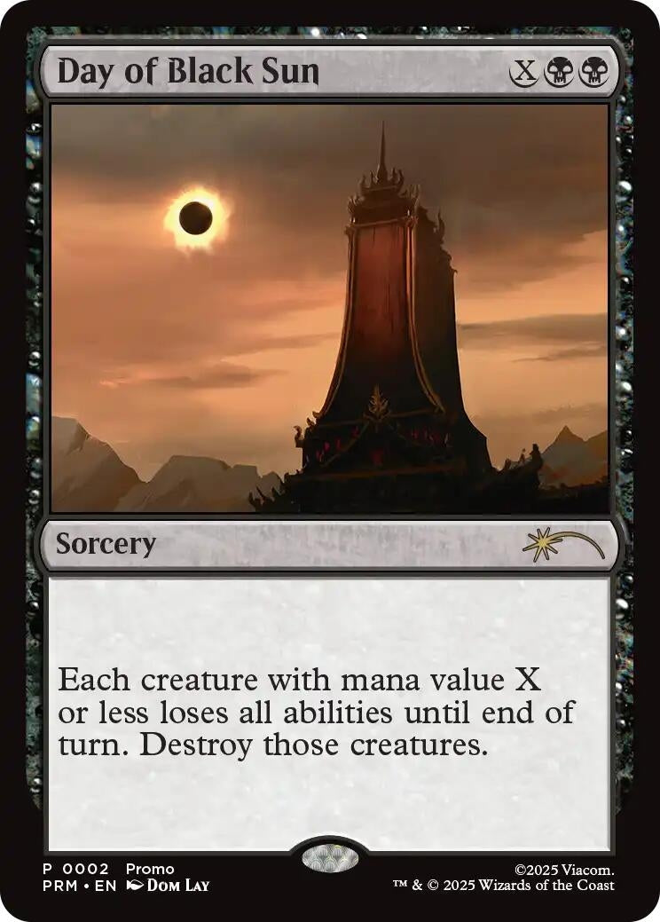 Image for Day of Black Sun (2) [Unique and Miscellaneous Promos] - Magic: The Gathering