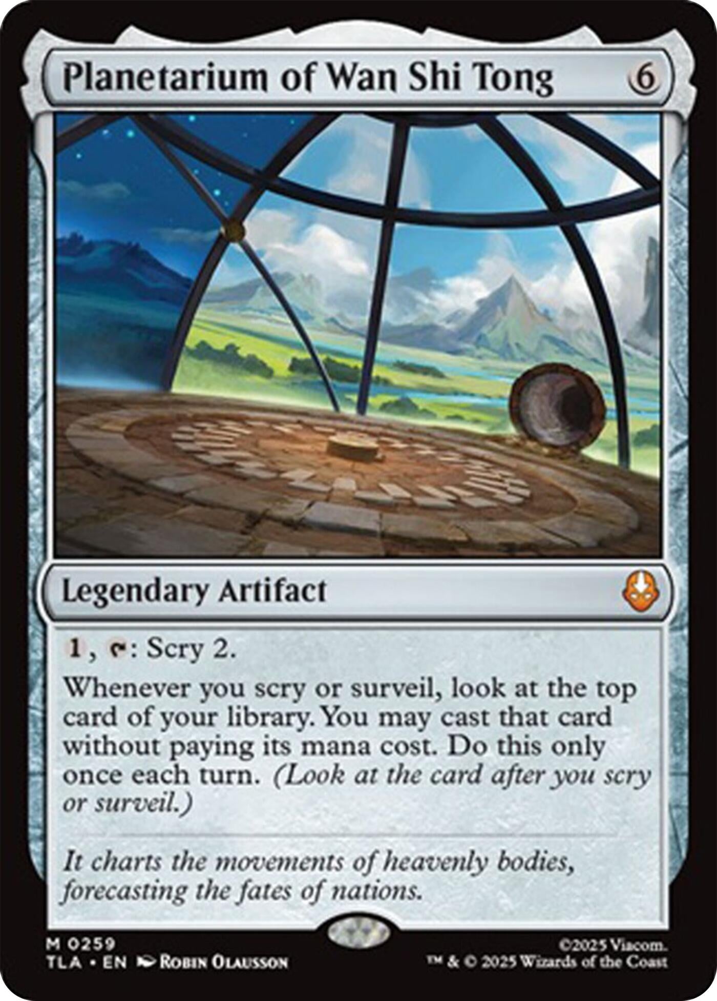 Image for Planetarium of Wan Shi Tong (259) [Avatar: The Last Airbender] - Magic: The Gathering