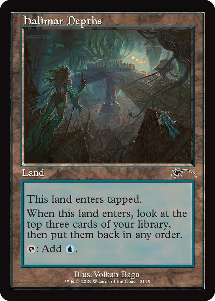 Image for Halimar Depths (Retro Frame) (2159) [Secret Lair Drop Series] - Magic: The Gathering