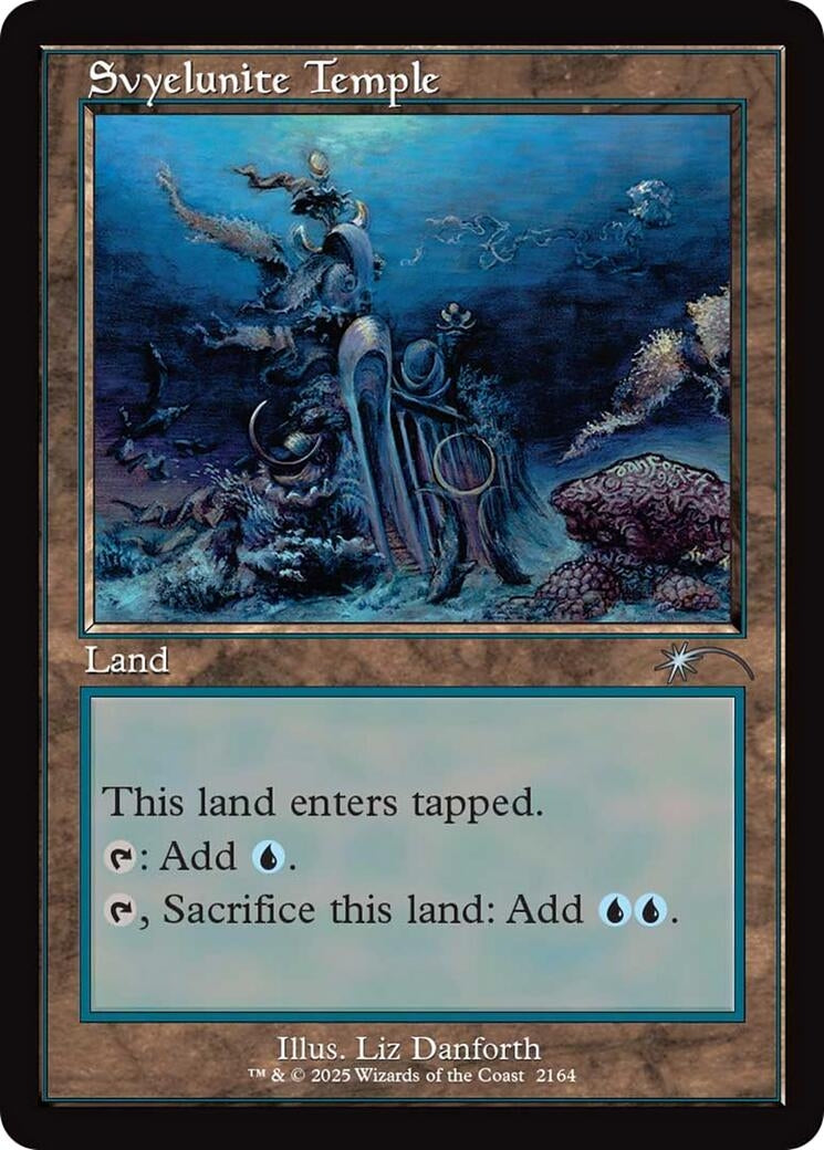 Image for Svyelunite Temple (Retro Frame) (2164) [Secret Lair Drop Series] - Magic: The Gathering