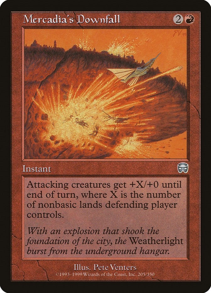 Image for Mercadia's Downfall (205) [Mercadian Masques] - Magic: The Gathering