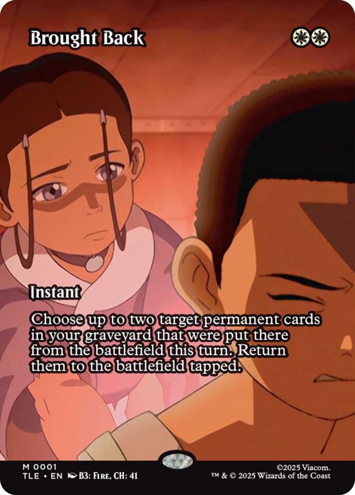 Image for Brought Back (Borderless) (1) [Avatar: The Last Airbender: Eternal-Legal] - Magic: The Gathering