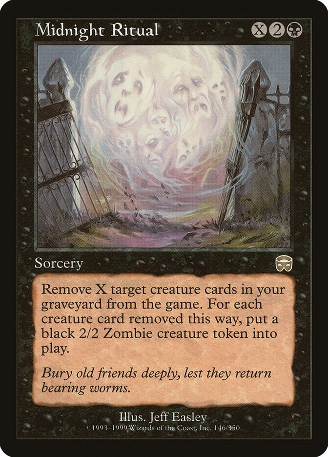 Image for Midnight Ritual (146) [Mercadian Masques] - Magic: The Gathering