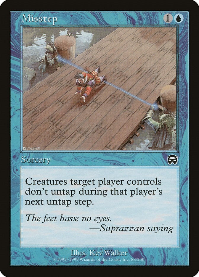 Image for Misstep (88) [Mercadian Masques] - Magic: The Gathering