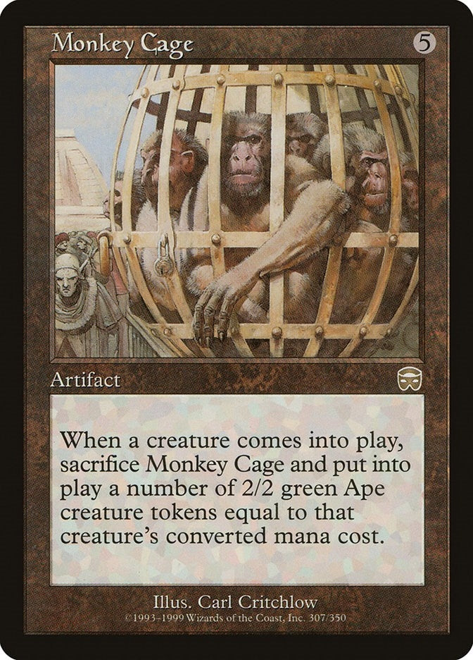 Image for Monkey Cage (307) [Mercadian Masques] - Magic: The Gathering