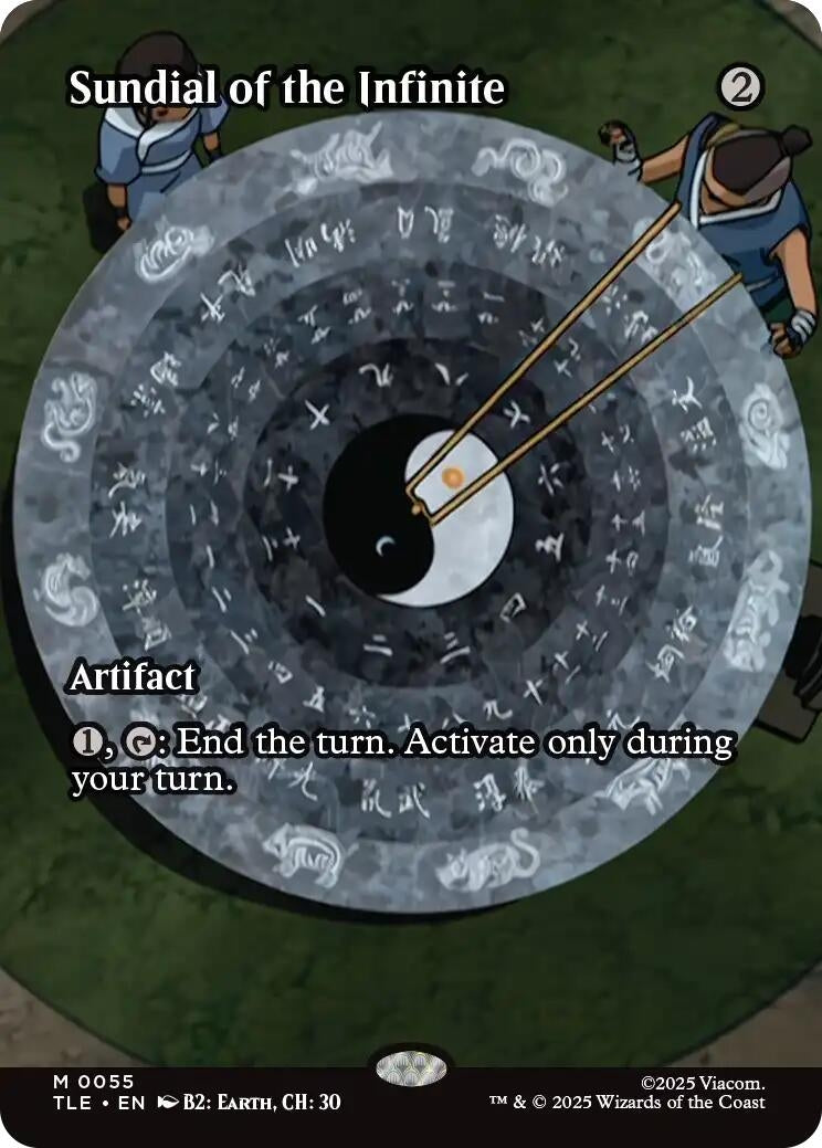 Image for Sundial of the Infinite (Borderless) (55) [Avatar: The Last Airbender: Eternal-Legal] - Magic: The Gathering