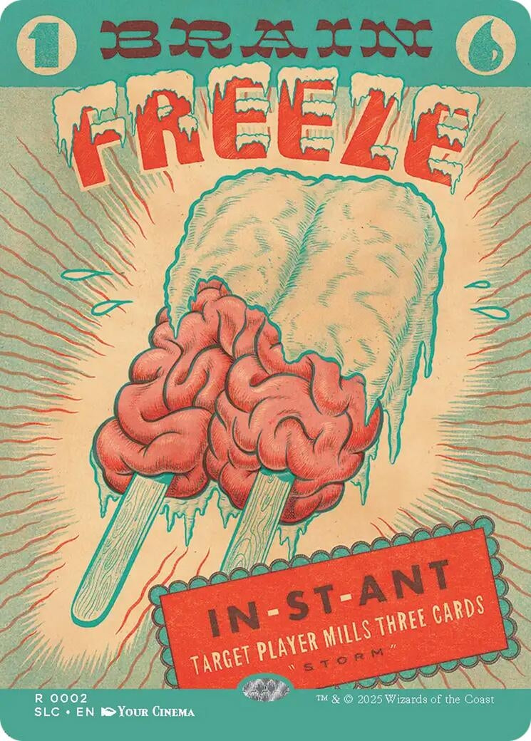 Image for Brain Freeze (2) [Secret Lair Countdown Kit] - Magic: The Gathering