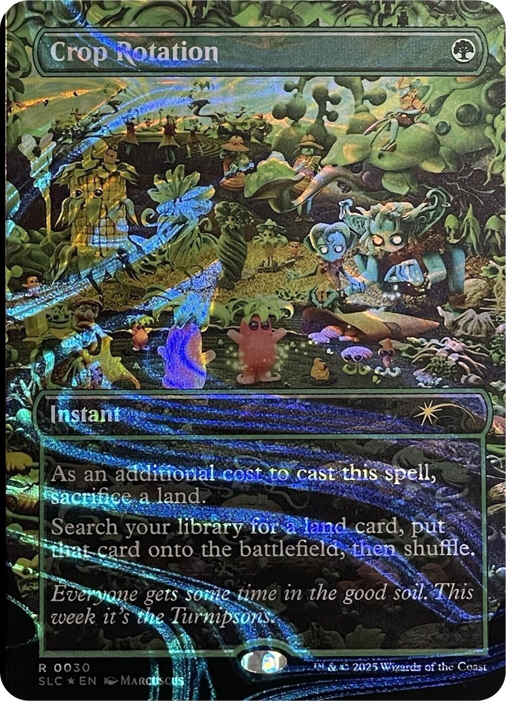 Image for Crop Rotation (Halo Foil) (30) [Secret Lair Countdown Kit] - Magic: The Gathering