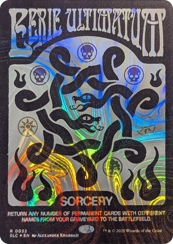 Image for Eerie Ultimatum (Halo Foil) (32) [Secret Lair Countdown Kit] - Magic: The Gathering
