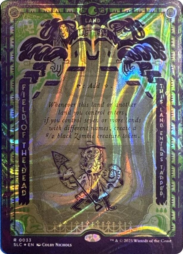 Image for Field of the Dead (Halo Foil) (33) [Secret Lair Countdown Kit] - Magic: The Gathering