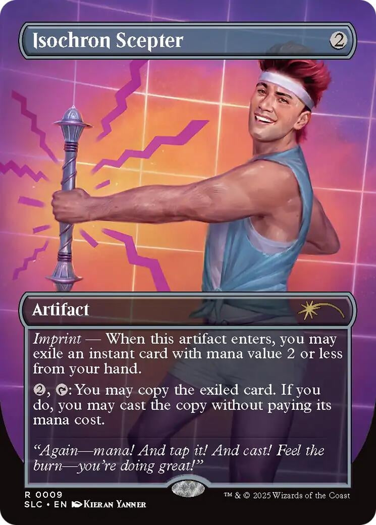 Image for Isochron Scepter (9) [Secret Lair Countdown Kit] - Magic: The Gathering