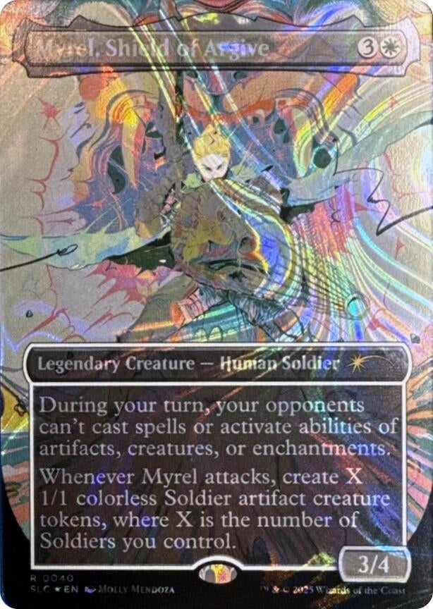 Image for Myrel, Shield of Argive (Halo Foil) (40) [Secret Lair Countdown Kit] - Magic: The Gathering