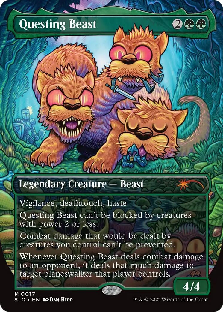 Image for Questing Beast (17) [Secret Lair Countdown Kit] - Magic: The Gathering