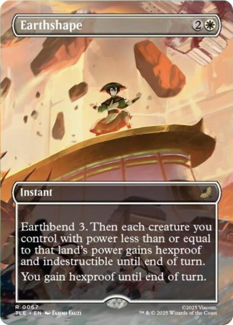 Image for Earthshape (Borderless) (67) [Avatar: The Last Airbender: Eternal-Legal] - Magic: The Gathering