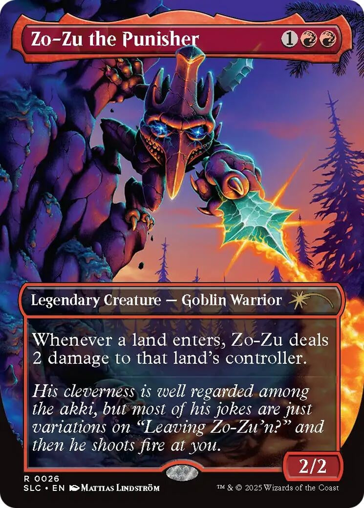 Image for Zo-Zu the Punisher (26) [Secret Lair Countdown Kit] - Magic: The Gathering