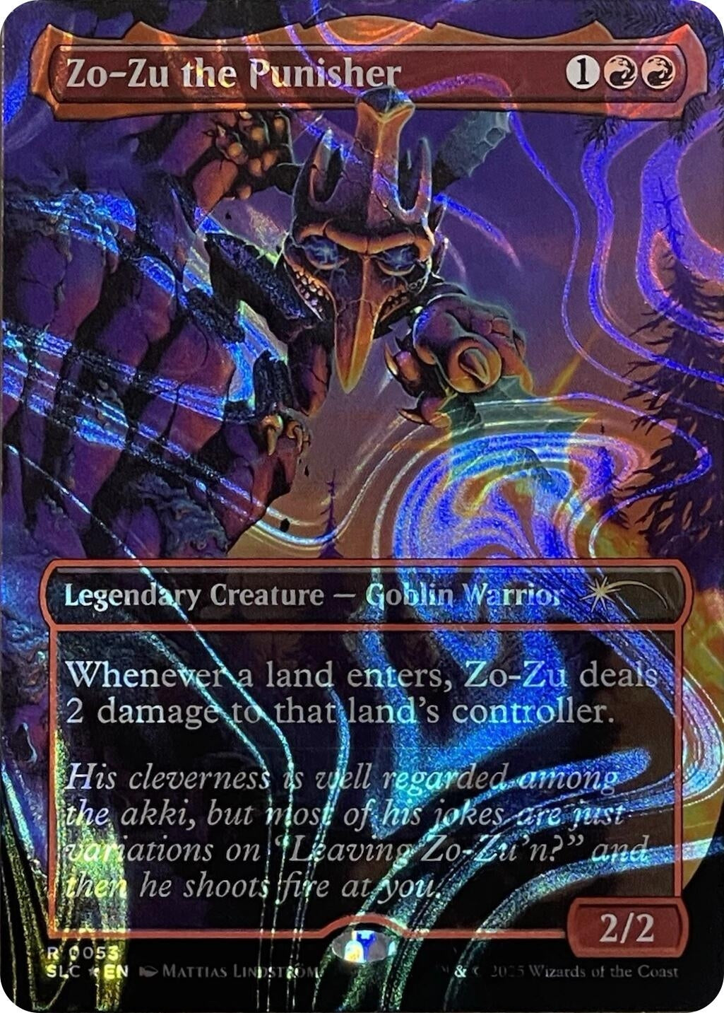 Image for Zo-Zu the Punisher (Halo Foil) (53) [Secret Lair Countdown Kit] - Magic: The Gathering
