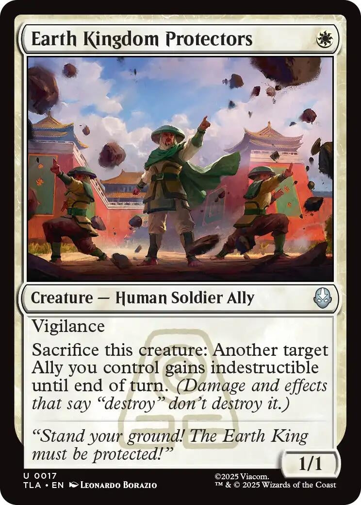 Image for Earth Kingdom Protectors (17) [Avatar: The Last Airbender] - Magic: The Gathering