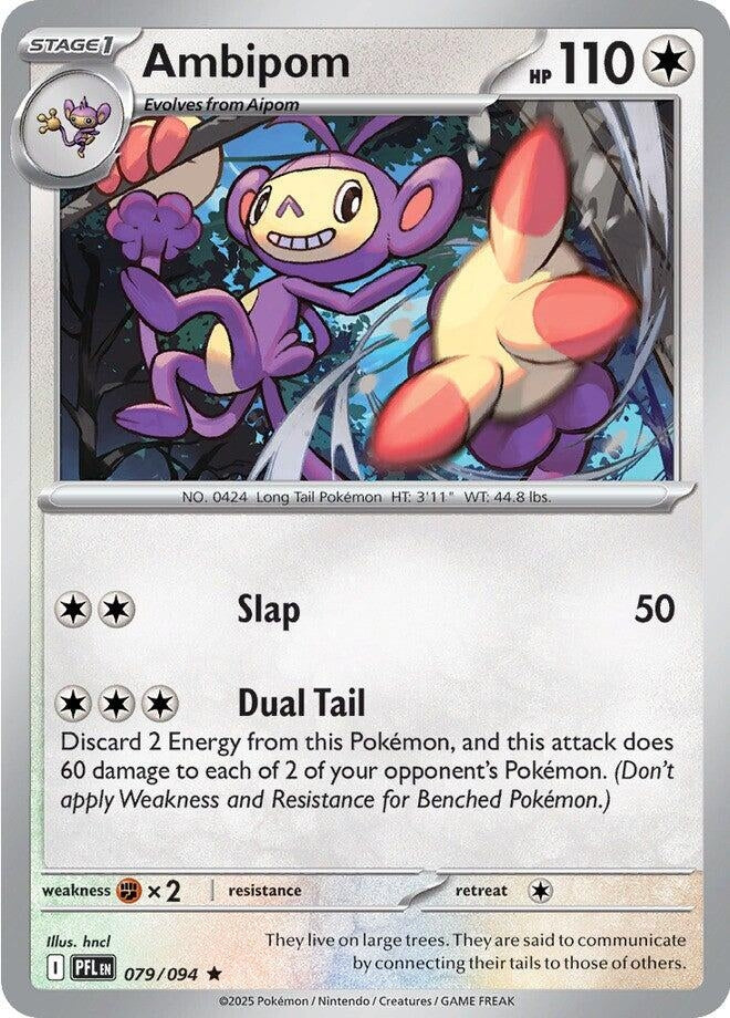 Image for Ambipom (079/094) [ME02: Phantasmal Flames] - Pokemon