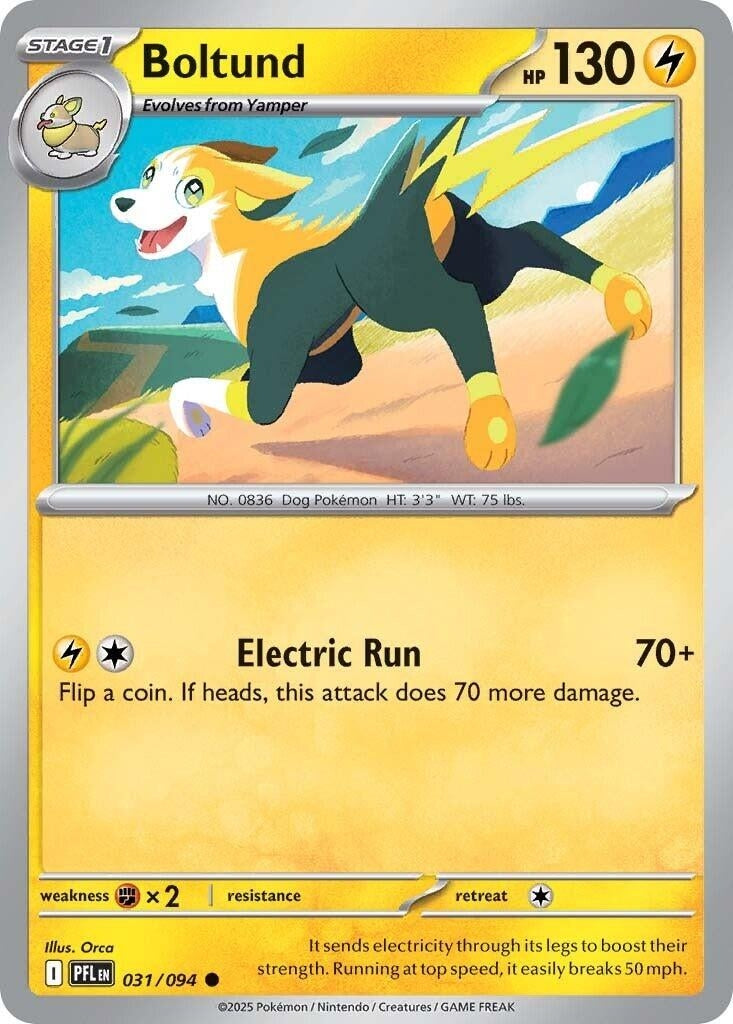 Image for Boltund (031/094) [ME02: Phantasmal Flames] - Pokemon