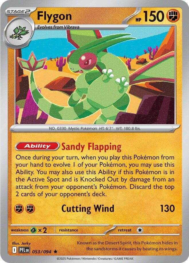 Image for Flygon (053/094) [ME02: Phantasmal Flames] - Pokemon