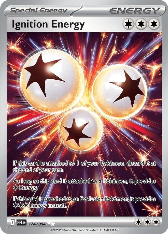 Image for Ignition Energy (124/094) [ME02: Phantasmal Flames] - Pokemon