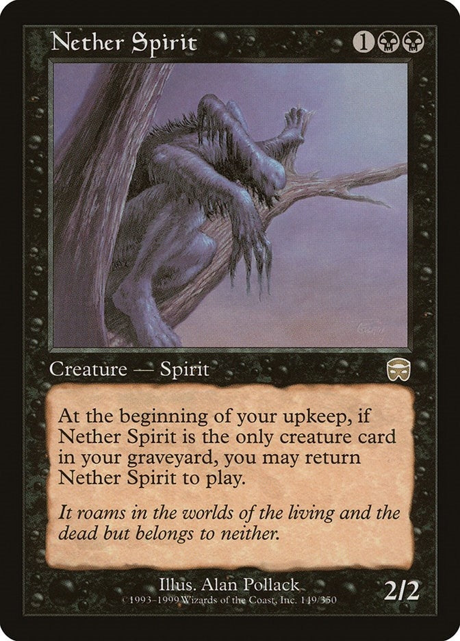 Image for Nether Spirit (149) [Mercadian Masques] - Magic: The Gathering