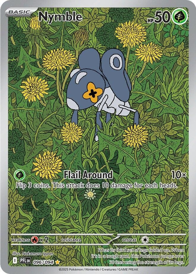 Image for Nymble (096/094) [ME02: Phantasmal Flames] - Pokemon