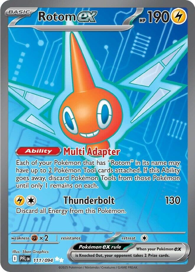 Image for Rotom ex (111/094) [ME02: Phantasmal Flames] - Pokemon